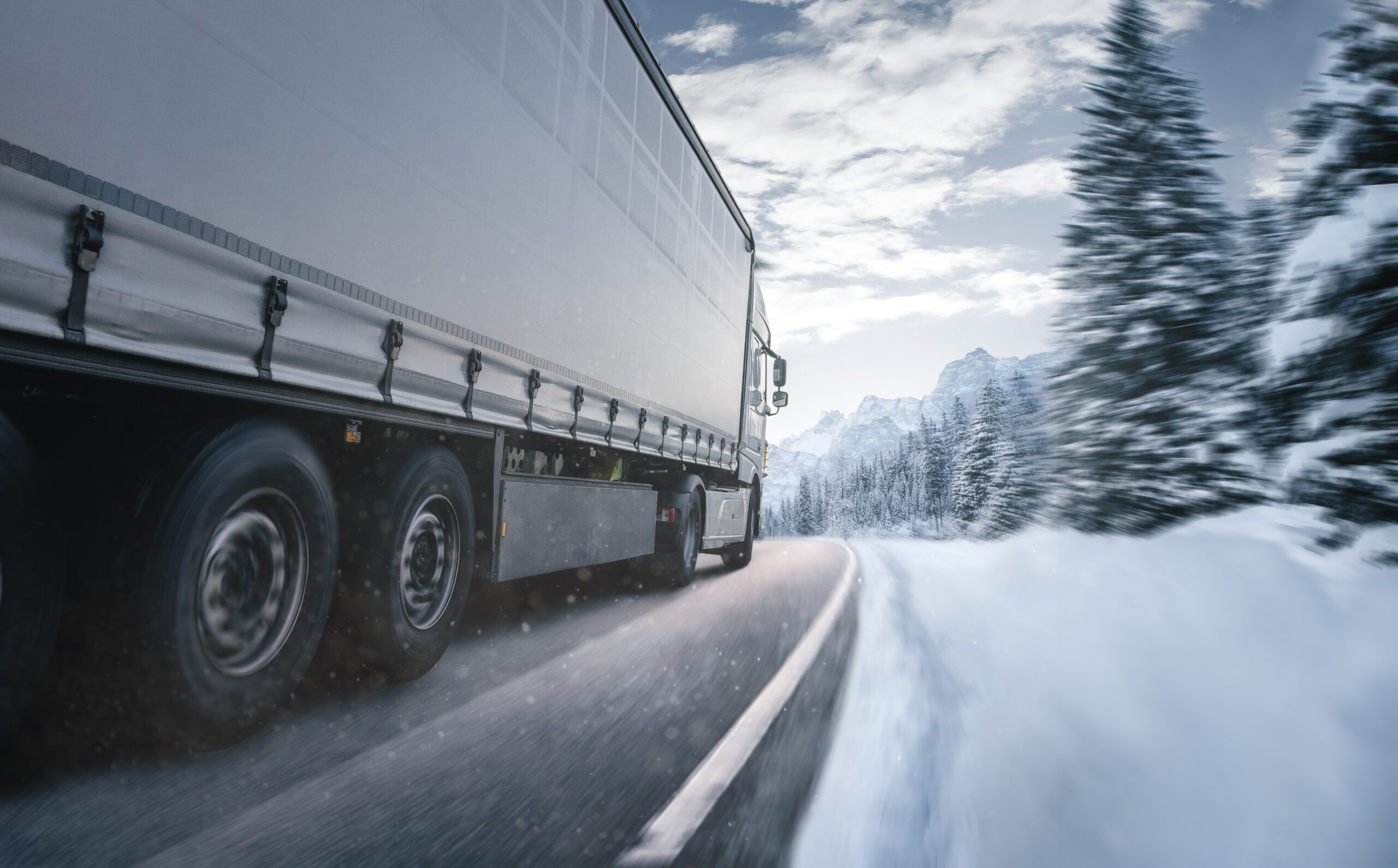 Winter Truck Driving Tips From Our Drivers - Paper Transport