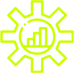 chart-gear-circle-yellow